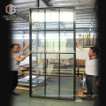 Frame de alumínio fixo janelas de vidro em pó revestimento de revestimento